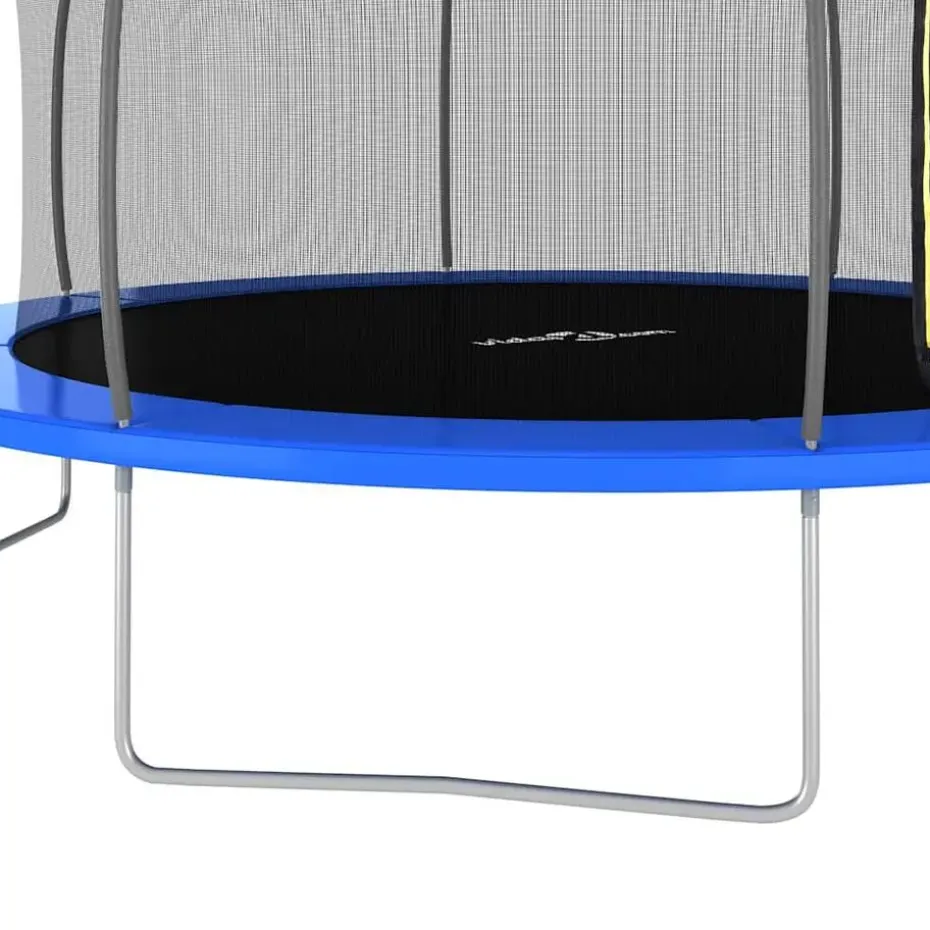 vidaXL - Trampolineset - Blauw - Ø 460 x 80 cm