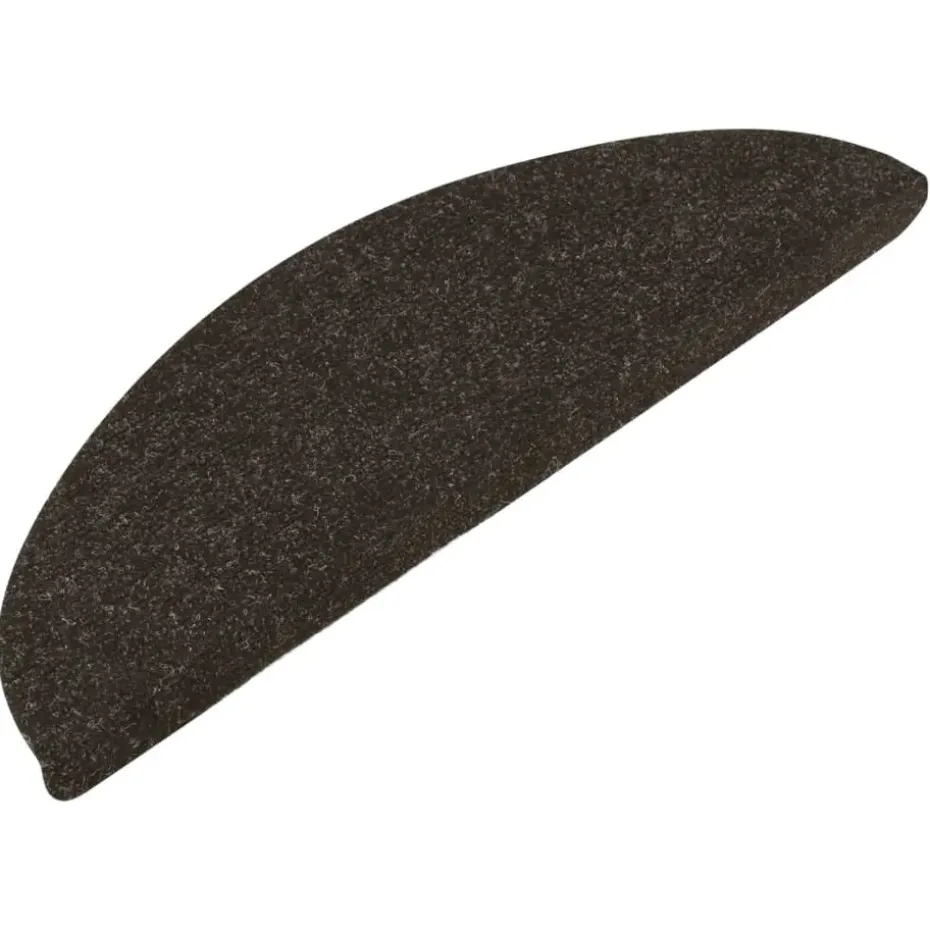 vidaXL - Trapmat - Antraciet - Stof - 65 x 22.5 x 3.5 cm - 10 stuks
