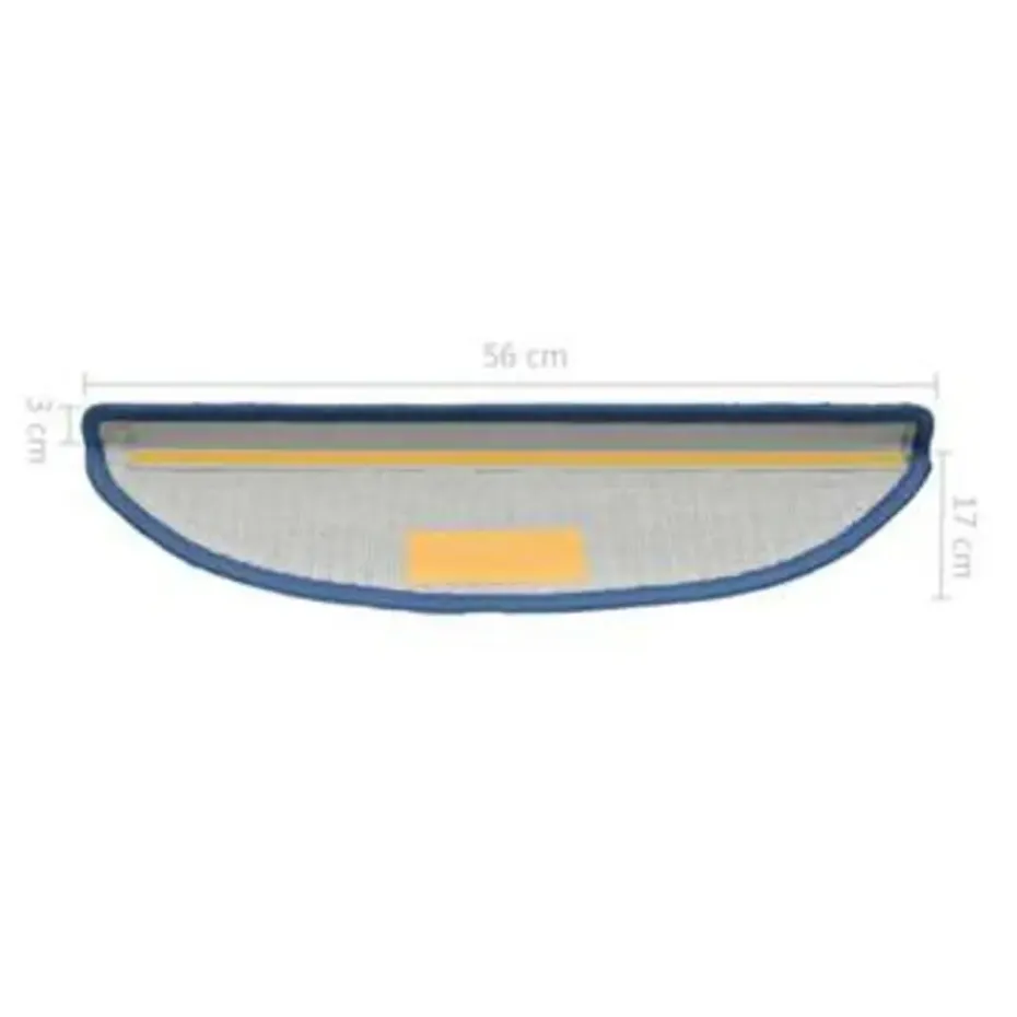 vidaXL - Trapmat - Blauw - Polypropyleen