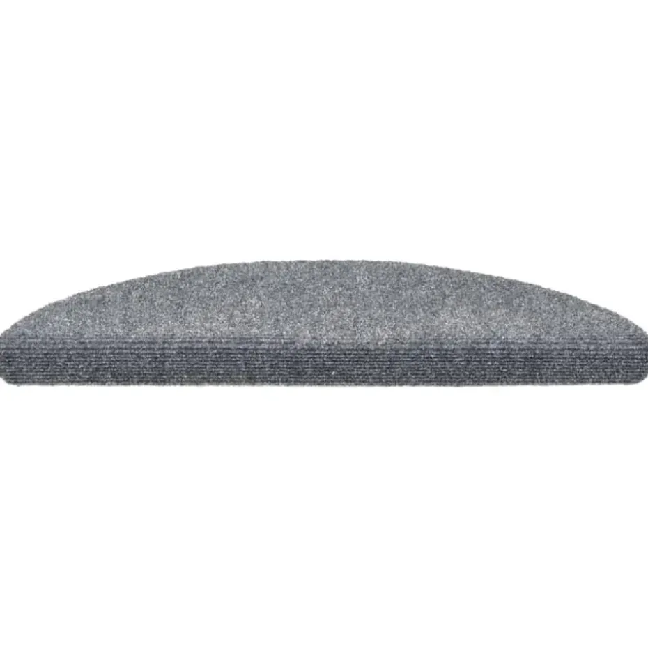 vidaXL - Trapmat - Grijs - Polypropyleen - 56 x 17 x 3 cm - 10 stuks