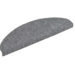 vidaXL - Trapmat - Grijs - Polypropyleen - 65 x 21 x 4 cm - 15 stuks