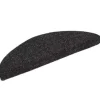vidaXL - Trapmat - Zwart - Polypropyleen - 56 x 17 x 3 cm - 15 stuks