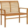 vidaXL - Tuinbank - Bruin - Hout