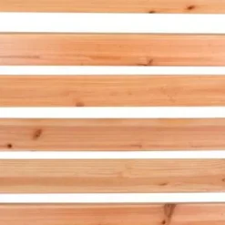 vidaXL - Tuinbank - Bruin - Hout - 122 cm