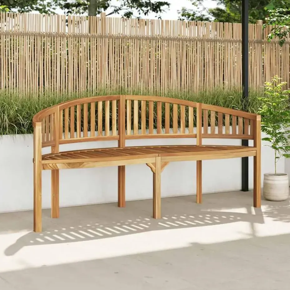 vidaXL - Tuinbank - Bruin - Hout
