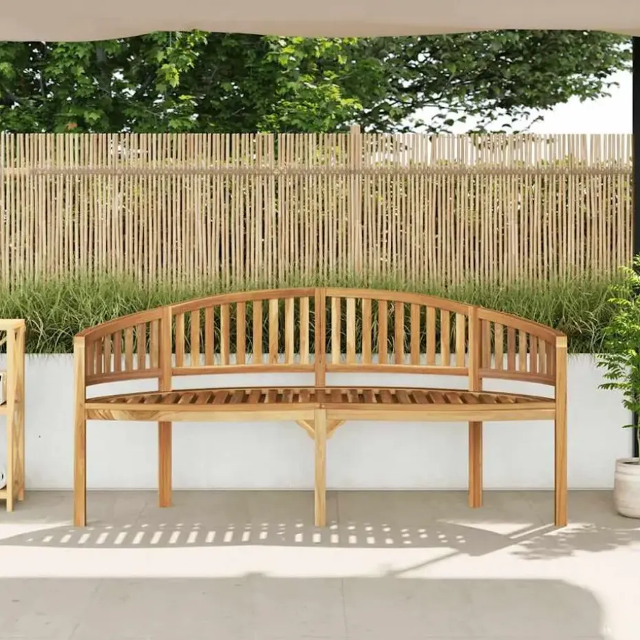 vidaXL - Tuinbank - Bruin - Hout