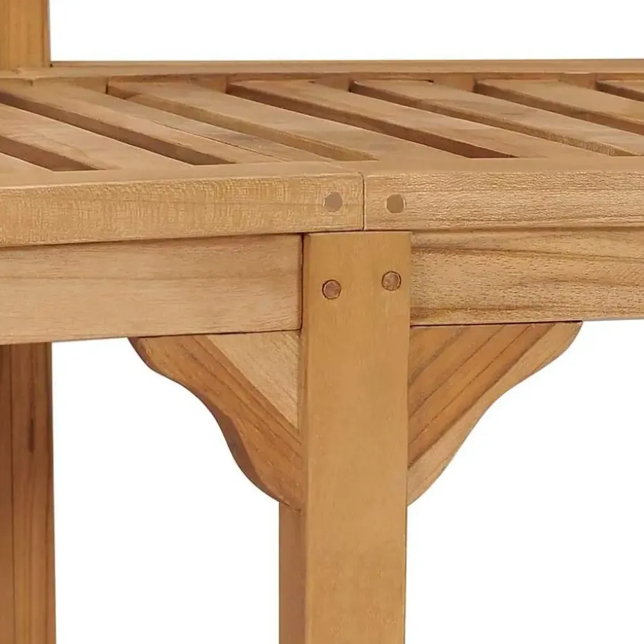 vidaXL - Tuinbank - Bruin - Hout