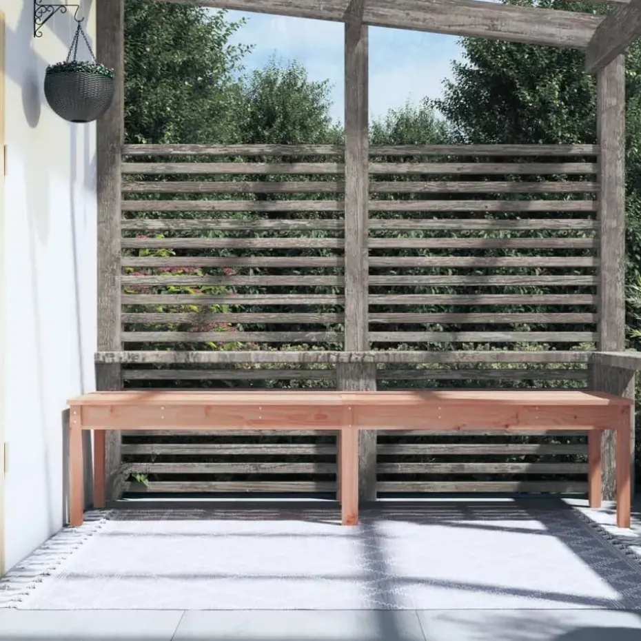 vidaXL - Tuinbank - Bruin - Douglashout - 203.5 x 44 x 45 cm