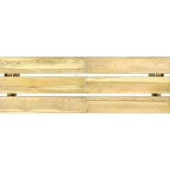 vidaXL - Tuinbank - Grenenhout grenenhout - 110 cm
