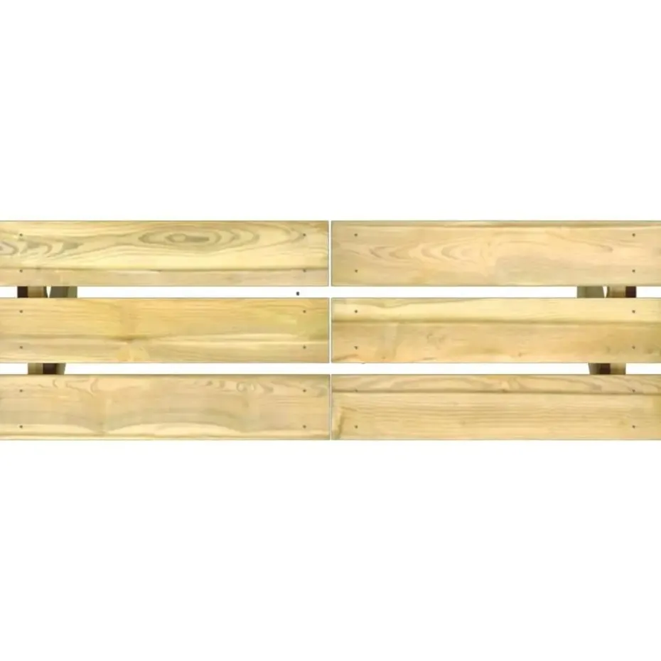 vidaXL - Tuinbank - Grenenhout grenenhout - 110 cm