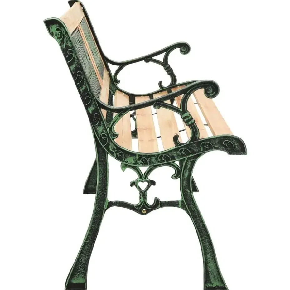vidaXL - Tuinbank - Groen - Chinees vurenhout - 122 cm