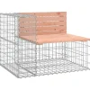 vidaXL - Tuinbank schanskorfontwerp - Massief douglashout - 92x71x65,5 cm