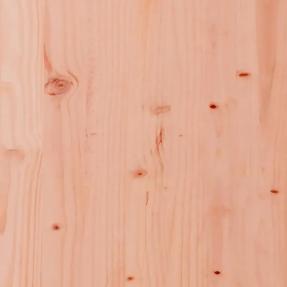 vidaXL - Tuinbank zonder armleuningen - Bruin - Hout - Met kussens en voetenbank