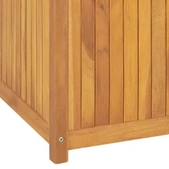 vidaXL - Tuinbox - Bruin - Teakhout - 200 x 50 x 55 cm
