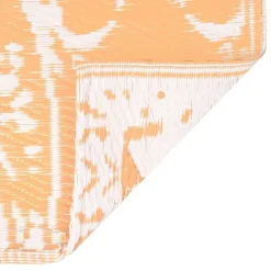vidaXL - Tuinkleed - Oranje - Polyetheen - 80 x 150 cm