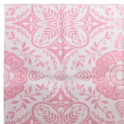 vidaXL - Tuinkleed - Roze - Polyetheen - 190 x 290 cm