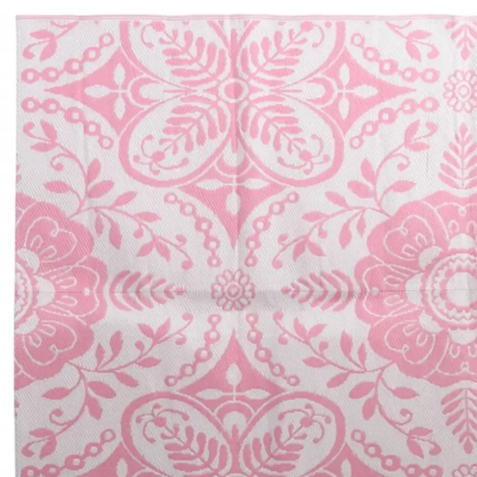 vidaXL - Tuinkleed - Roze - Polyetheen - 190 x 290 cm