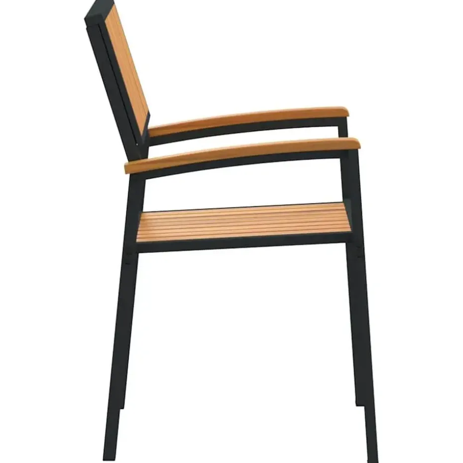vidaXL - Tuinmeubelen - Bruin - Massief acaciahout - 56 x 57 x 87cm