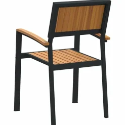 vidaXL - Tuinmeubelen - Bruin - Massief acaciahout - 56 x 57 x 87cm