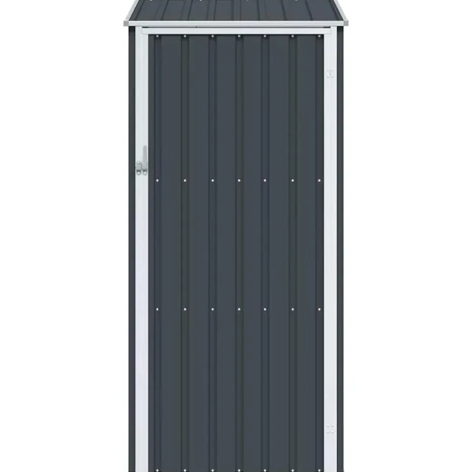 vidaXL - Tuinschuur - Antraciet - Staal
