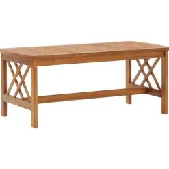 vidaXL - Tuinset - Grijs - Hout