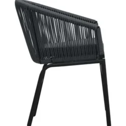 vidaXL - Tuinset - Grijs - Polyetheen