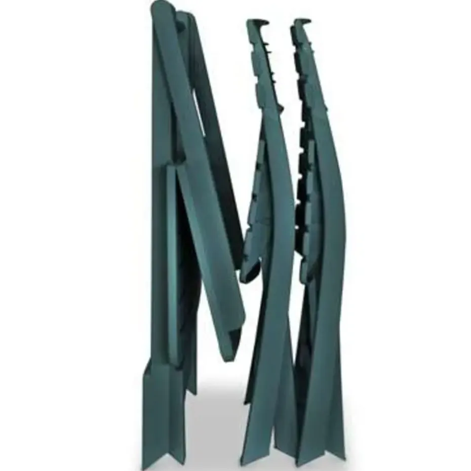 vidaXL - Tuinset - Groen - Kunststof