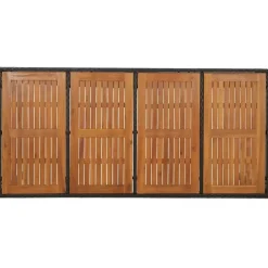 vidaXL - Tuinset - Zwart - Poly rattan - 190 cm - 7 stuks - Met kussens