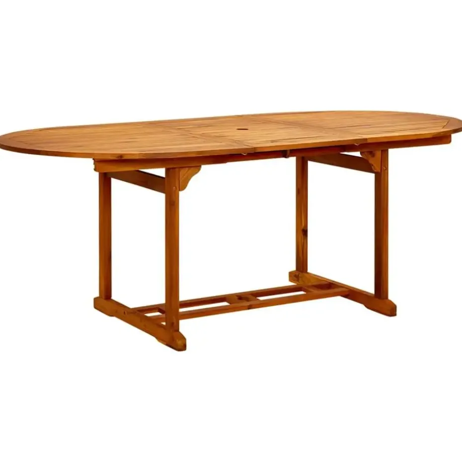 vidaXL - Tuinset grijs - 6 fauteuils en (150-200)x90 cm tafel - Poly rattan