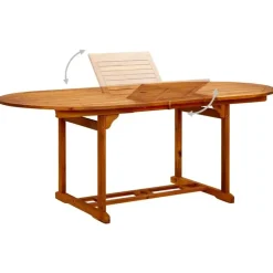 vidaXL - Tuinset grijs - 6 fauteuils en (150-200)x90 cm tafel - Poly rattan
