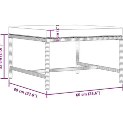 vidaXL - Tuinstoel - Zwart - Rattan