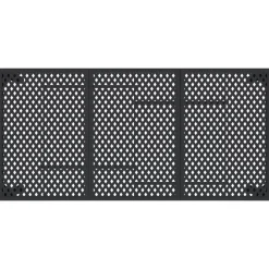 vidaXL - Tuintafel - Antraciet - Staal - 165 x 80 x 72 cm