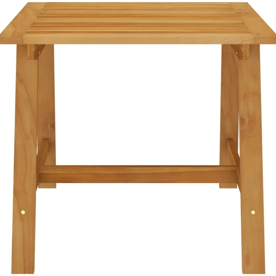 vidaXL - Tuintafel - Bruin - Acaciahout - 88 x 88 x 74 cm
