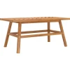 vidaXL - Tuintafel - Bruin - Acaciahout