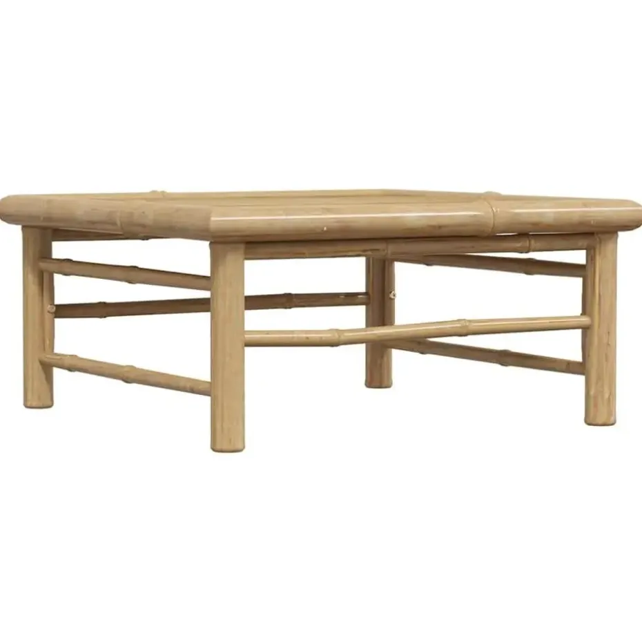 vidaXL - Tuintafel - Bruin - Bamboe