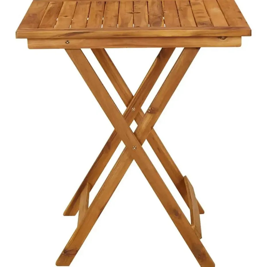 vidaXL - Tuintafel - Bruin - Hout