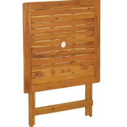 vidaXL - Tuintafel - Bruin - Hout