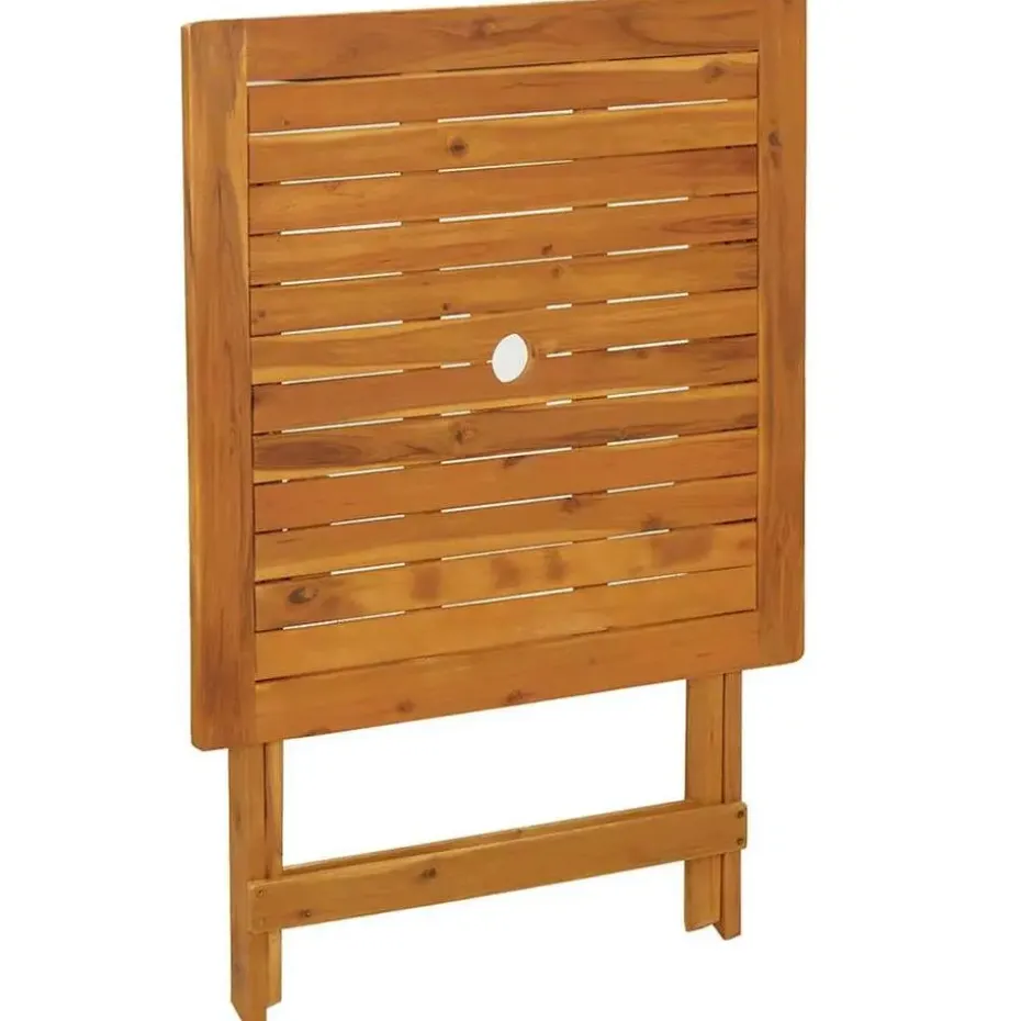 vidaXL - Tuintafel - Bruin - Hout