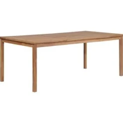 vidaXL - Tuintafel - Bruin - Hout - 200 x 100 x 77 cm