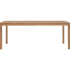 vidaXL - Tuintafel - Bruin - Hout - 200 x 100 x 77 cm