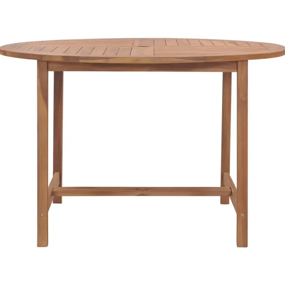 vidaXL - Tuintafel - Bruin - Hout