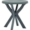 vidaXL - Tuintafel - Groen - Kunststof
