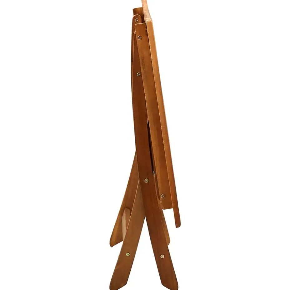 vidaXL - Tuintafel inklapbaar - Bruin -Massief acaciahout - 120 x 70 x 75 cm