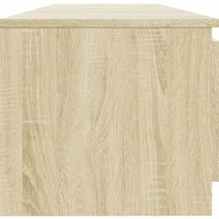 vidaXL - Tv-kast - Bruin - Bewerkt hout - 140 x 40 x 36 cm