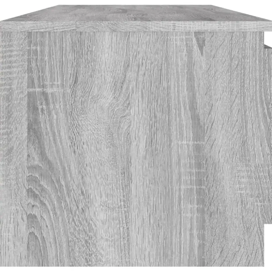 vidaXL - Tv-kast - Grijs - Bewerkt hout