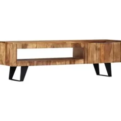vidaXL - Tv-meubel - Bruin - Hout