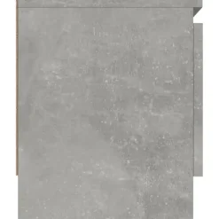 vidaXL - Tv-meubel met deur - Grijs - Bewerkt hout - 102 x 30 x 36 cm