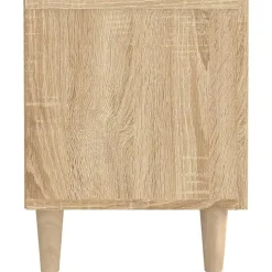 vidaXL - TV-meubel met deuren - Sonoma eiken - Hout -180x31.5x40 cm