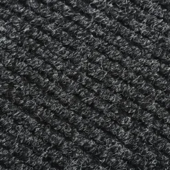 vidaXL - Vloerkleed - Antraciet - Polypropyleen - 100 x 200 cm