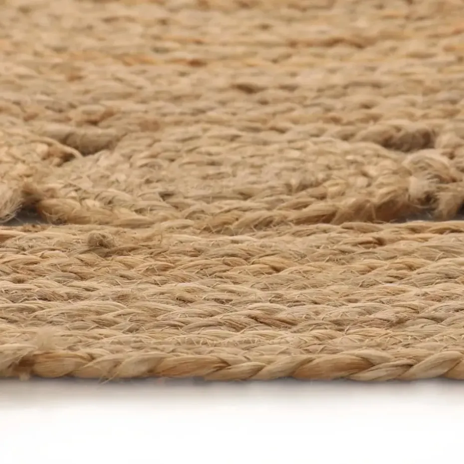 vidaXL - Vloerkleed - Beige - Jute - 210 cm